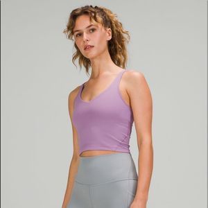 Lululemon align tank top wisteria purple